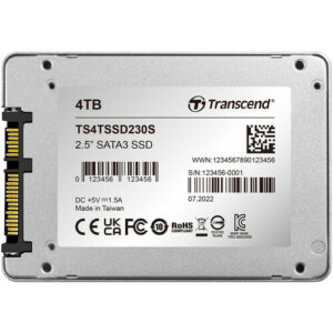 Transcend 4TB SSD230 SATA III 2.5" R560MB/s R520MB/s