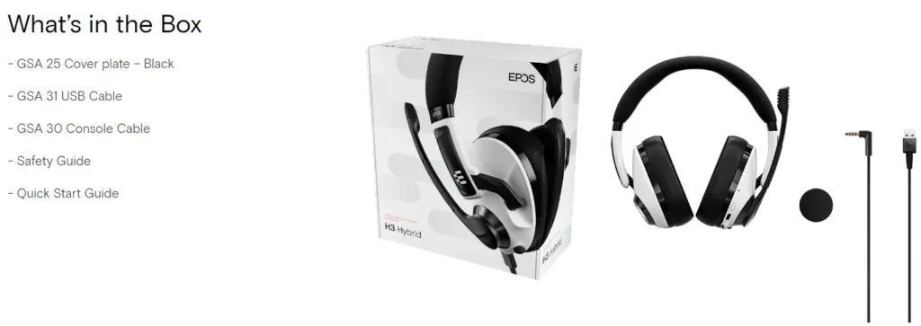 EPOS - H3PRO-HYBRID-WH