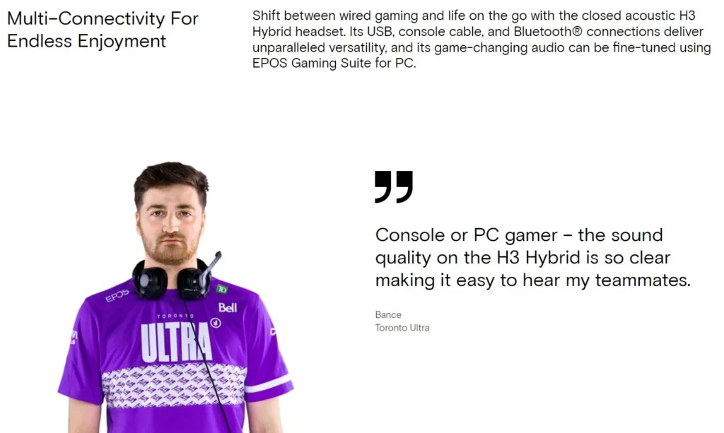 EPOS - H3PRO-HYBRID-WH