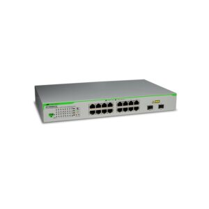 AT-GS910/24-10 24 port 10/100/1000T unmanaged switch with internal PSU, US Power Cord.