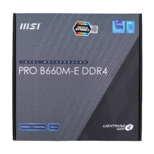 MSI M-B PRO B660M-E DDR4