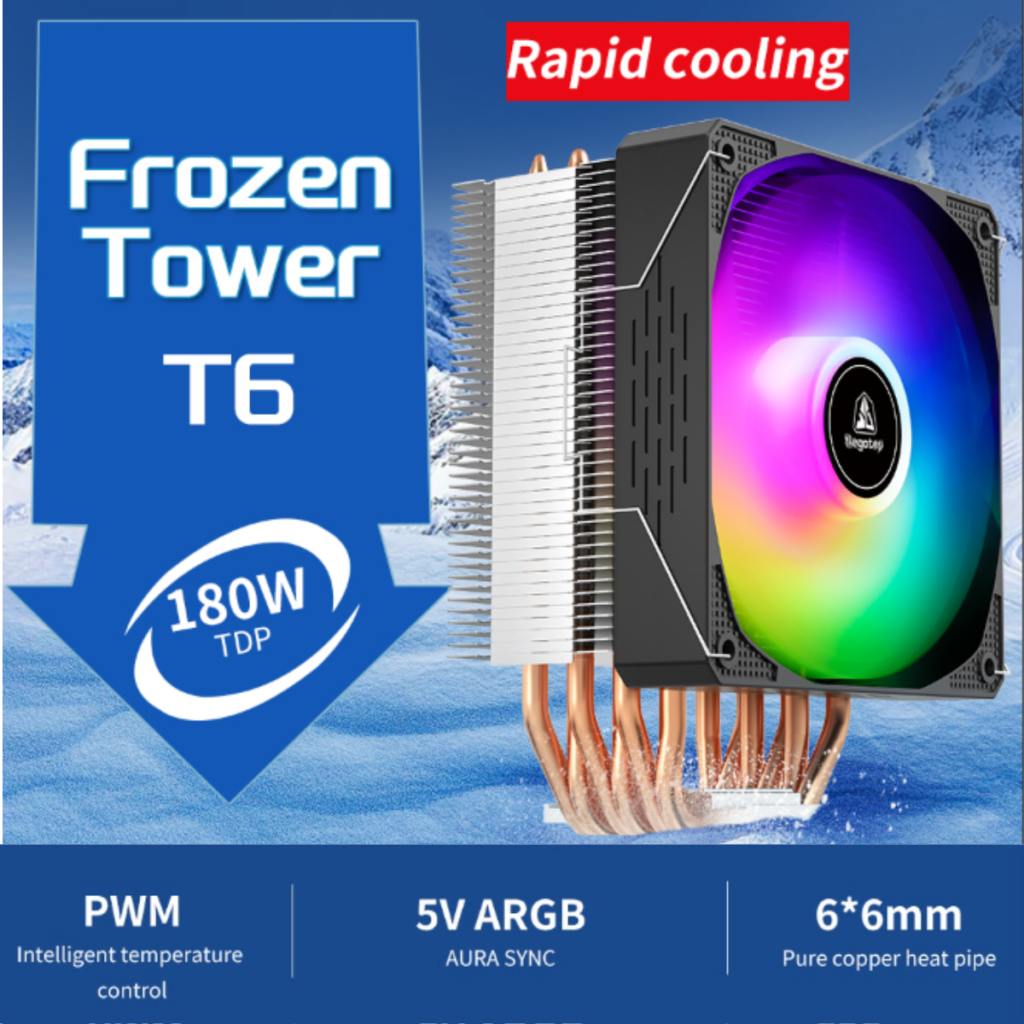 FROZEN TOWER T6 (BLACK)