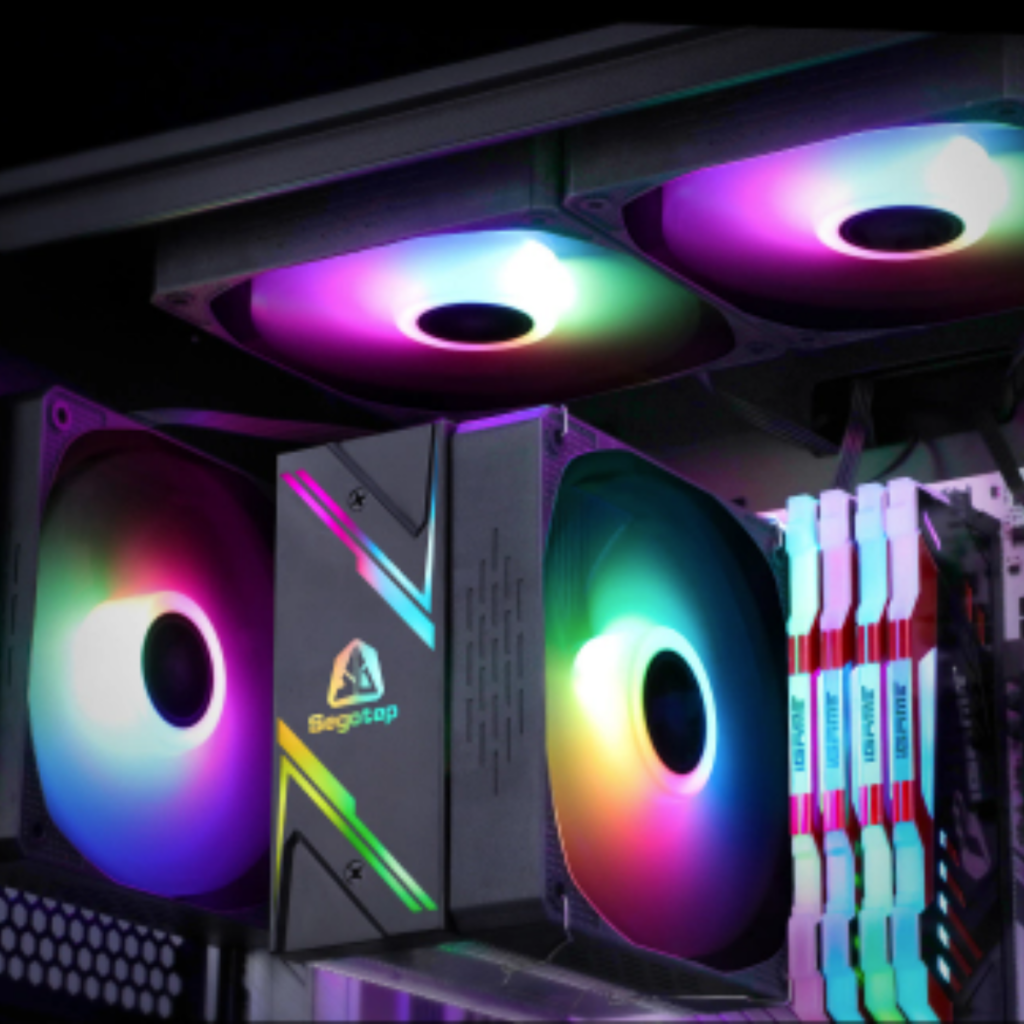 LUMOS G4 BLACK ARGB SYNC - 120MM 4 HEAT PIPE