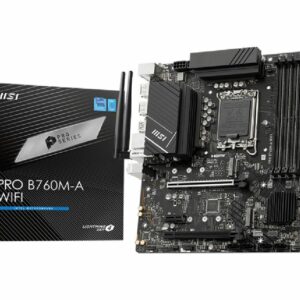 เมนบอร์ด MSI M/B PRO B760M-A WIFI