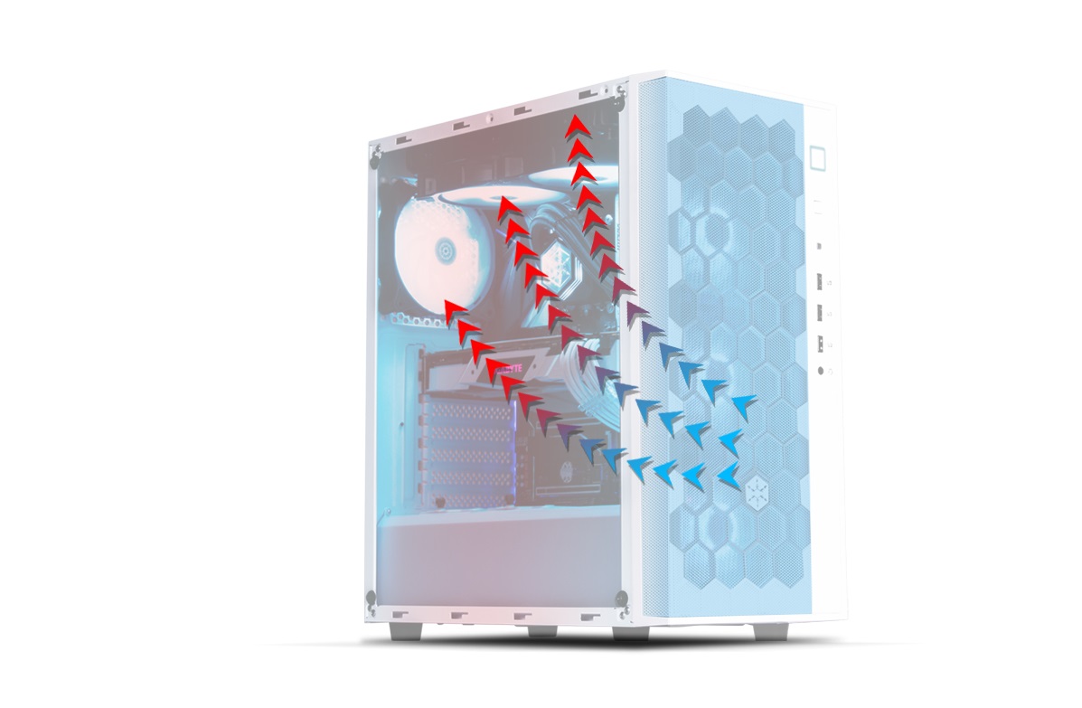 SILVERSTONE FARA R1 WHITE PRO ARGB : SST-FAR1W-PRO