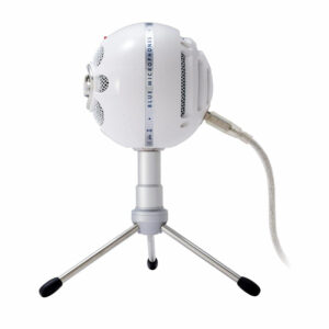 BLUE SNOWBALL ICE USB MICROPHONE WHITE