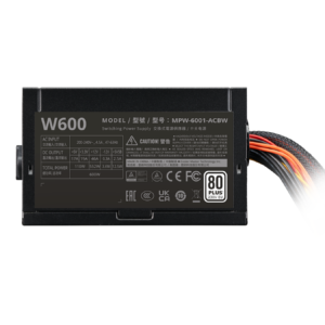 POWER SUPPLY (80+ WHITE) 600W COOLER MASTER ELITE NEX MWE 230V