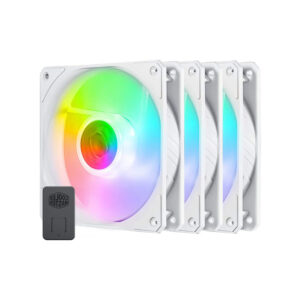 FAN CASE 12CM COOLER MASTER SICKLEFLOW ARGB 3IN1 WHITE (MFX-B2DW-183PA-R1)
