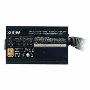 PSU (80+ Gold) 800w. COOLER MASTER G800 (MPW-8001-ACAAG)