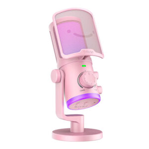 AM6P USB Condenser Mic RGB Controls PK